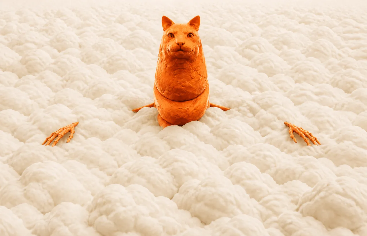 Magnus above the clouds